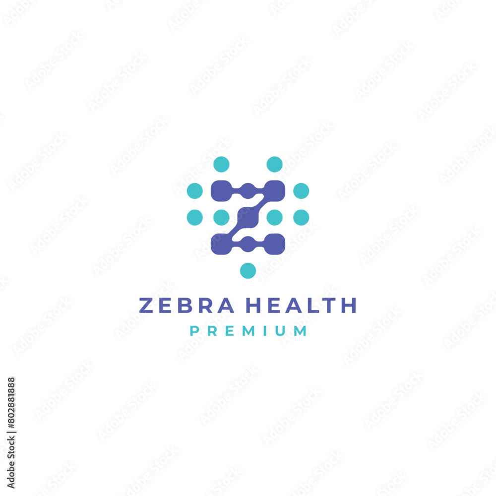 abstract dots heart with letter z logo vector for health medical hosital technology business brand abstract dots heart with letter z logo vector for health medical hosital technology business brand