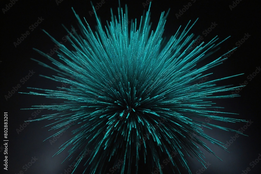 Fototapeta premium fireworks on the background