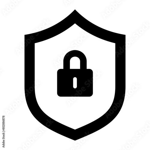 Web Security Icon glyph icon