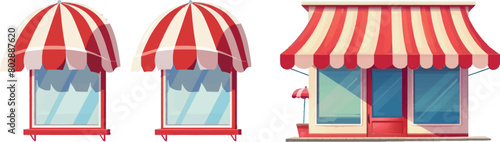 Sunshade sheltered market rain tent for roof restaurant window umbrella cafe