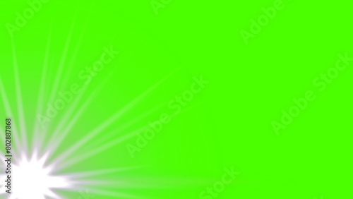 abstract green background with stars