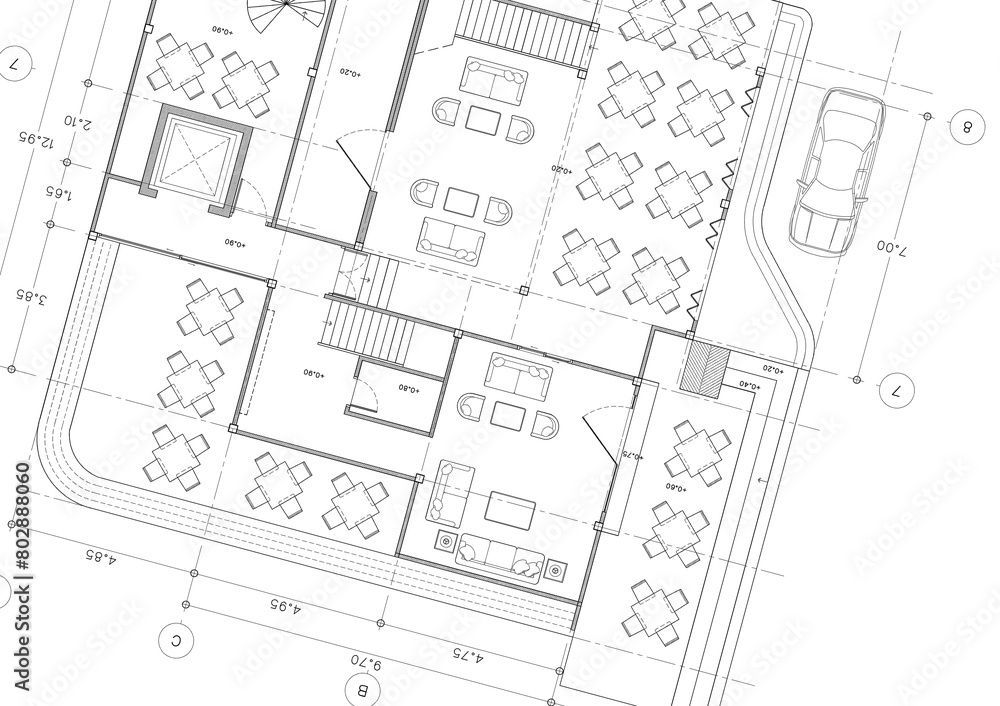 Write a blueprint architecture for building. Write a blueprint architecture for building.