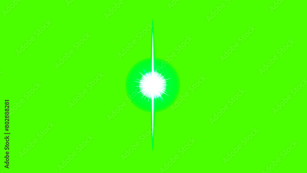 dandelion on a green background dandelion on a green background