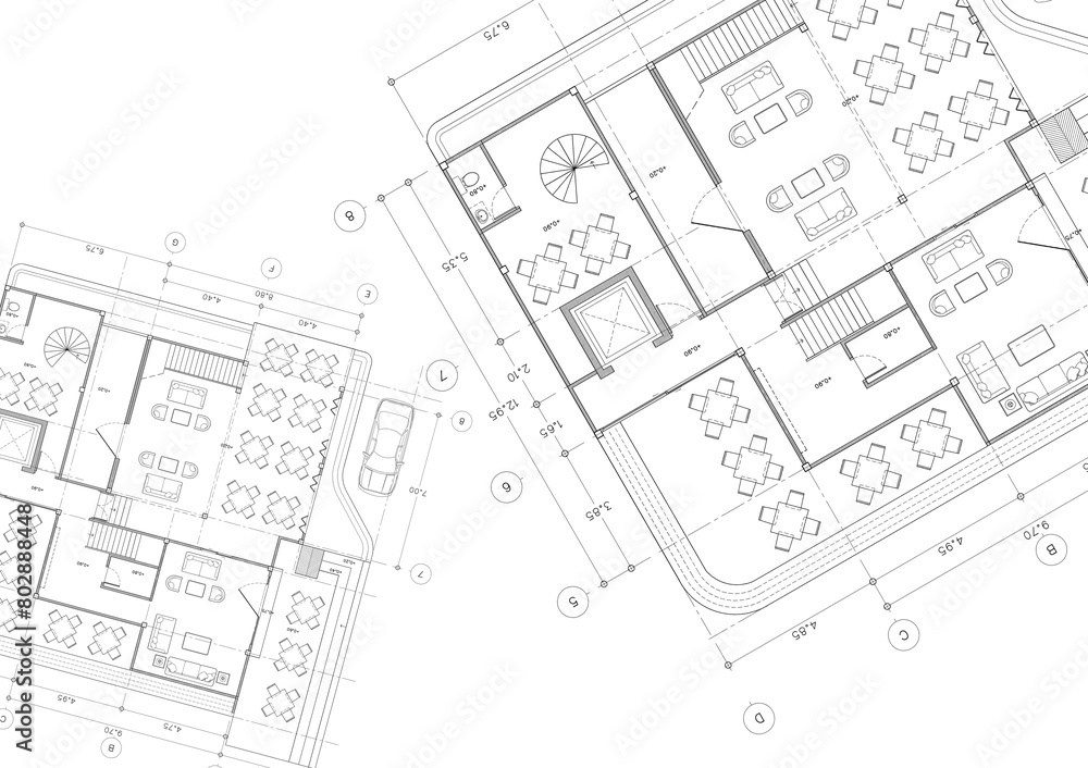 Write a blueprint architecture for building. Write a blueprint architecture for building.