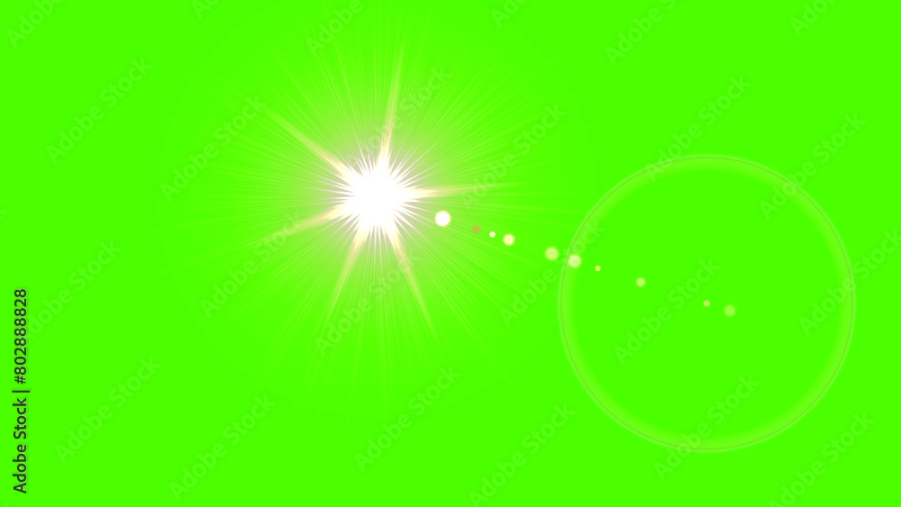 abstract background with green stars abstract background with green stars