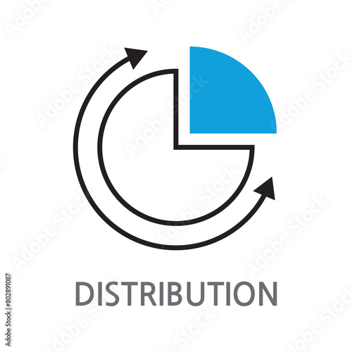 Free Download distribution icon. High quality design element. PNG - GFXLoad