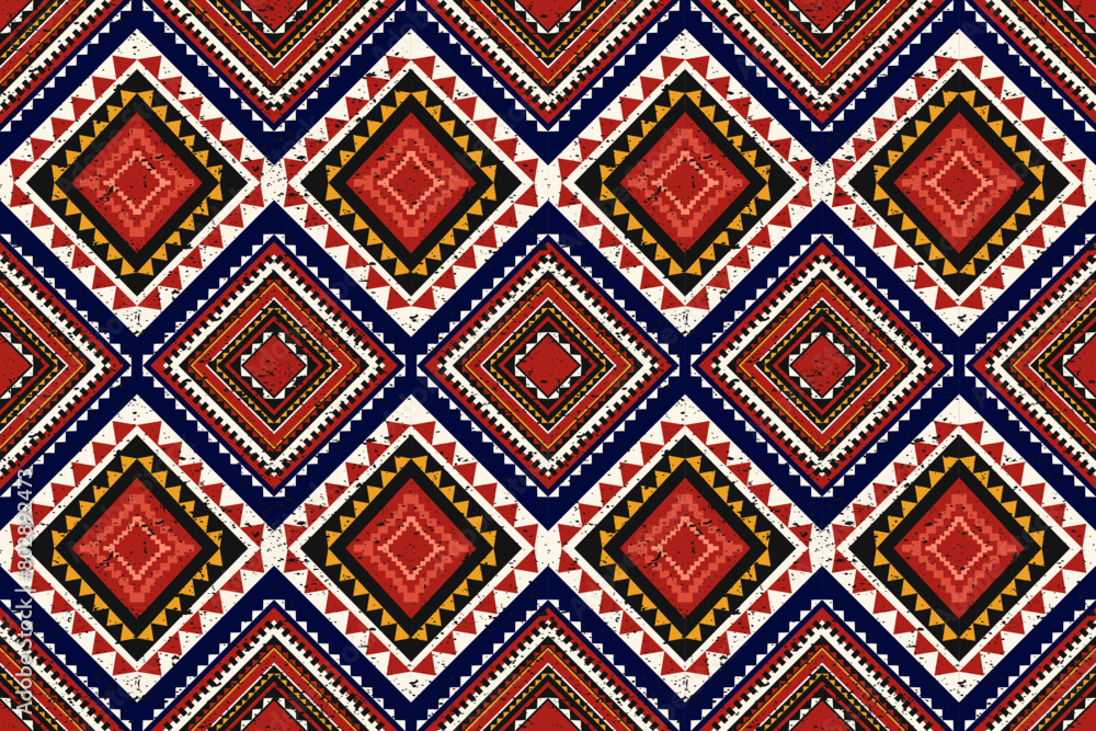 Ethnic pattern.beautiful pattern. folk embroidery,bohemian style,aztec geometric art ornament print.ethnic abstract Inkatha art.Seamless fabric.design for fabric, carpet, wallpaper, clothing Ethnic pattern.beautiful pattern. folk embroidery,bohemian style,aztec geometric art ornament print.ethnic abstract Inkatha art.Seamless fabric.design for fabric, carpet, wallpaper, clothing