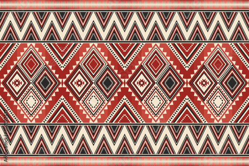 Ethnic pattern.beautiful pattern. folk embroidery,bohemian style,aztec geometric art ornament print.ethnic abstract Inkatha art.Seamless fabric.design for fabric, carpet, wallpaper, clothing