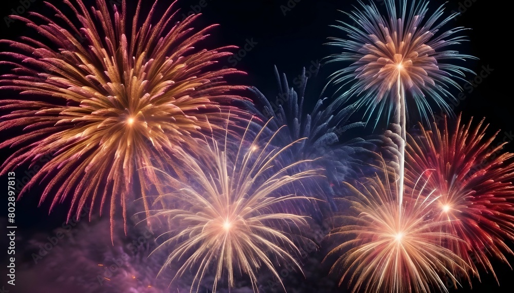 fireworks exploding overhead in a dazzling display upscaled 13