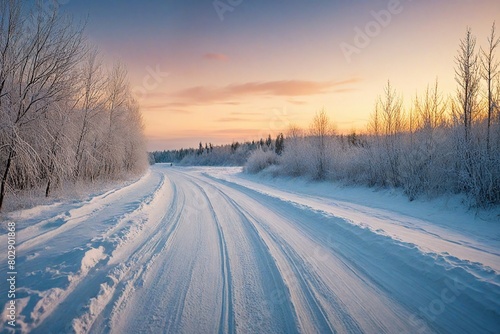 road in winter © birdmanphoto