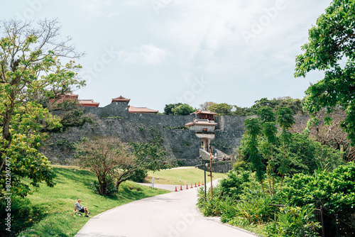 Obraz na płótnie Summer of Shurijo Castle in Naha, Okinawa, Japan w salonie