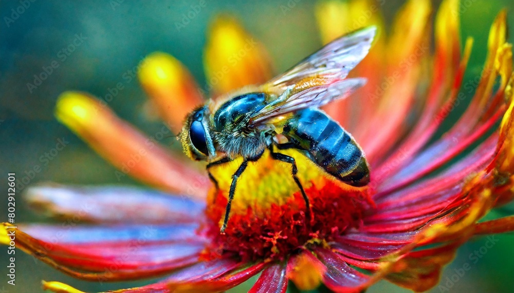 fly on flower, fly on flower,