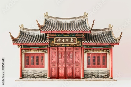 illustrations of ancient chinese building