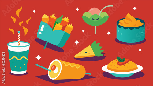 Even the food was in on the theme with dishes like Rumor Rolls and Fear Fajitas making their way around the party..