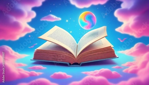 surreal and dreamlike A book icon representing edu (14)