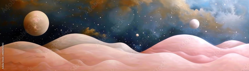 Awe-inspiring experiences, Cosmic Pinks and Blues, Paper Cutout, , Pixelated Thought Bubbles, , , Awe-inspiring experiences, Cosmic Pinks and Blues, Paper Cutout, , Pixelated Thought Bubbles, , ,