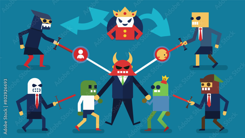 Some players chose to align themselves with others creating alliances based on fear and manipulation to take down their common enemies.. Some players chose to align themselves with others creating alliances based on fear and manipulation to take down their common enemies..