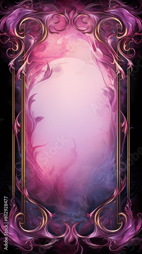 mystical fantasy luxury frame