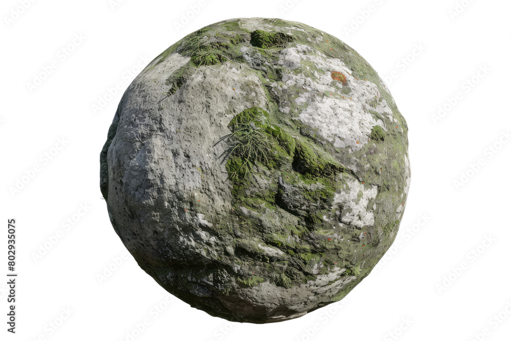 Big stone isolated on transparent background Big stone isolated on transparent background
