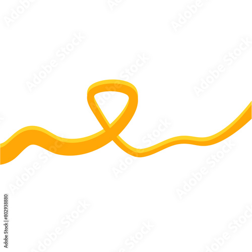 Orange Awareness Ribbon