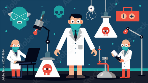 The lab was constantly monitored by security cameras capturing every moment of fear and desperation in the subjects as the scientists continued their.