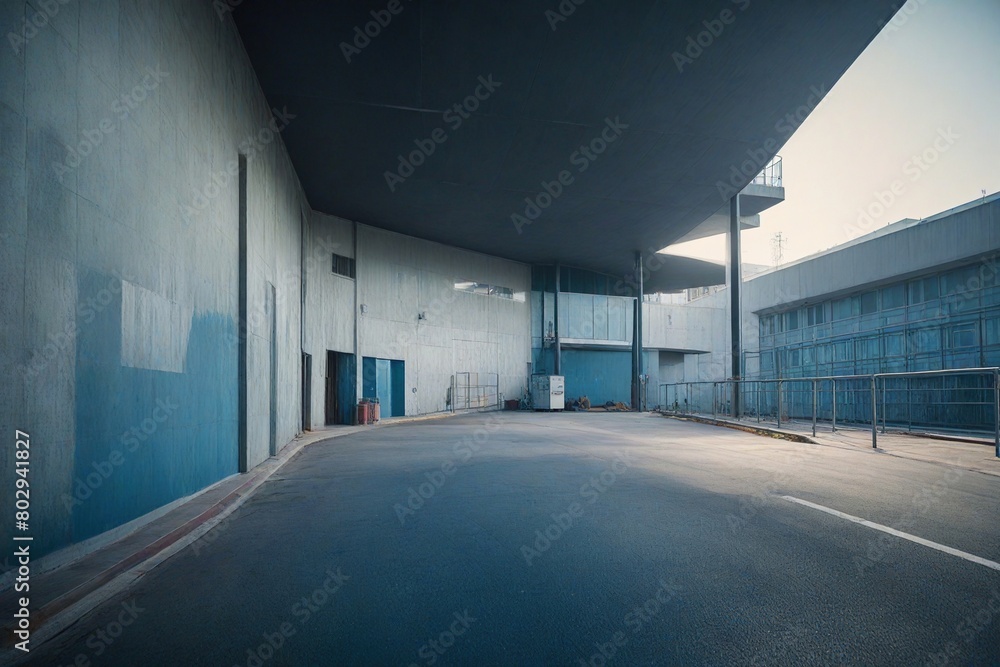 Obraz premium parking garage