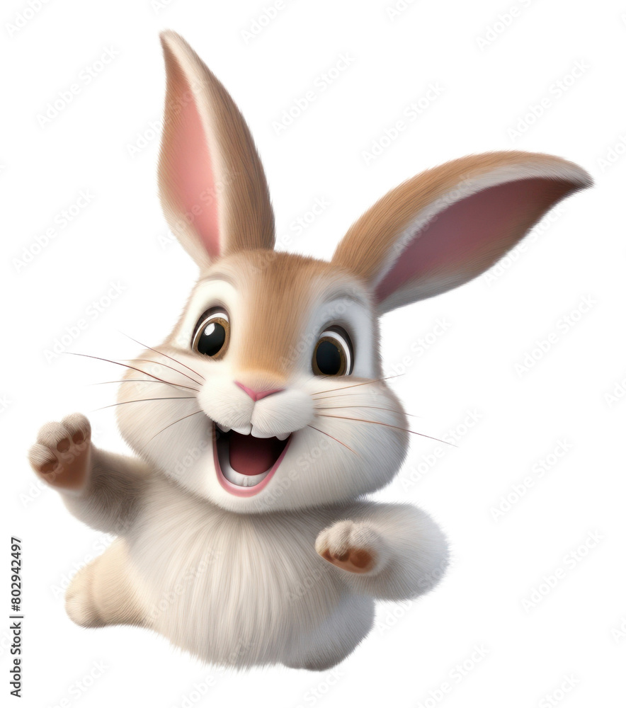 Fototapeta premium PNG Cartoon rodent mammal animal