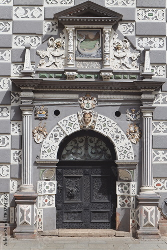 door of the church