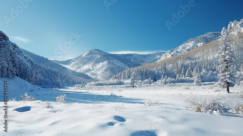 ski resort in the mountains © Farha