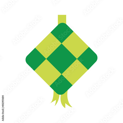 ketupat icon vektor