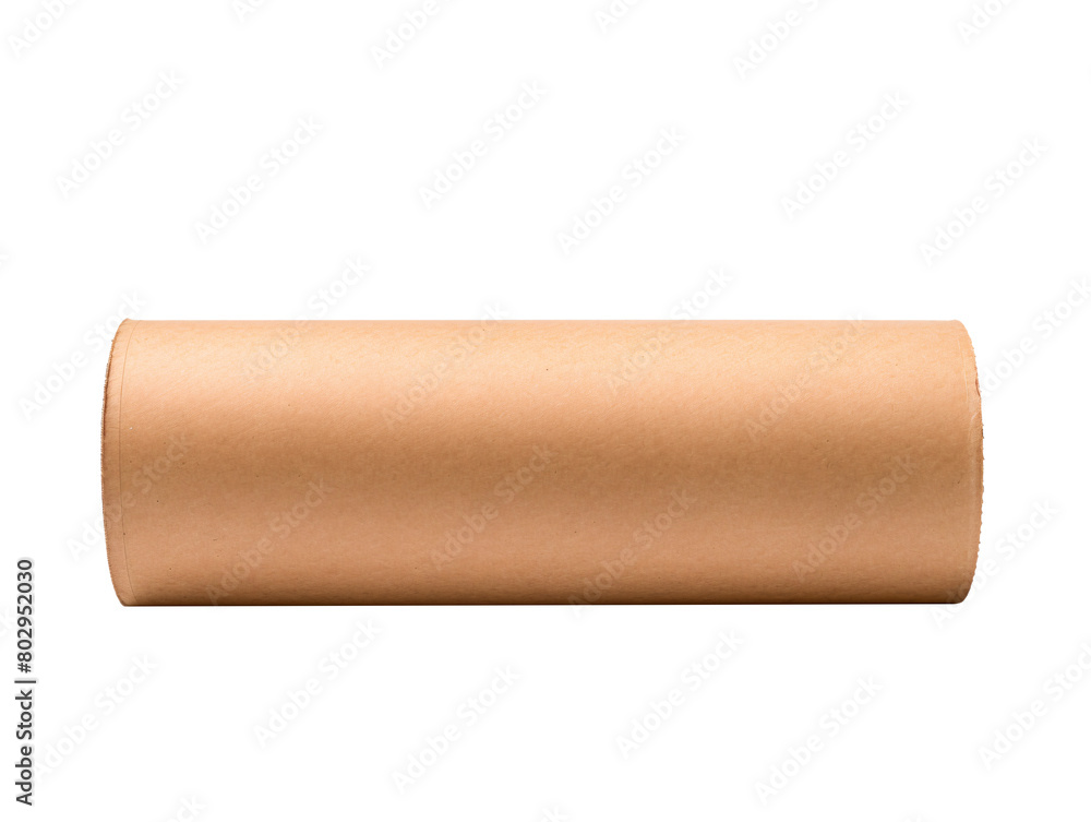a brown cylindrical object with a white background a brown cylindrical object with a white background