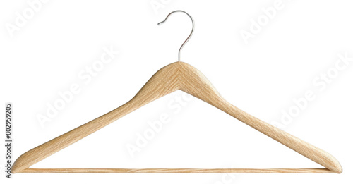 PNG  Oak wood clothe hangermockup simplicity coathanger hanging. photo