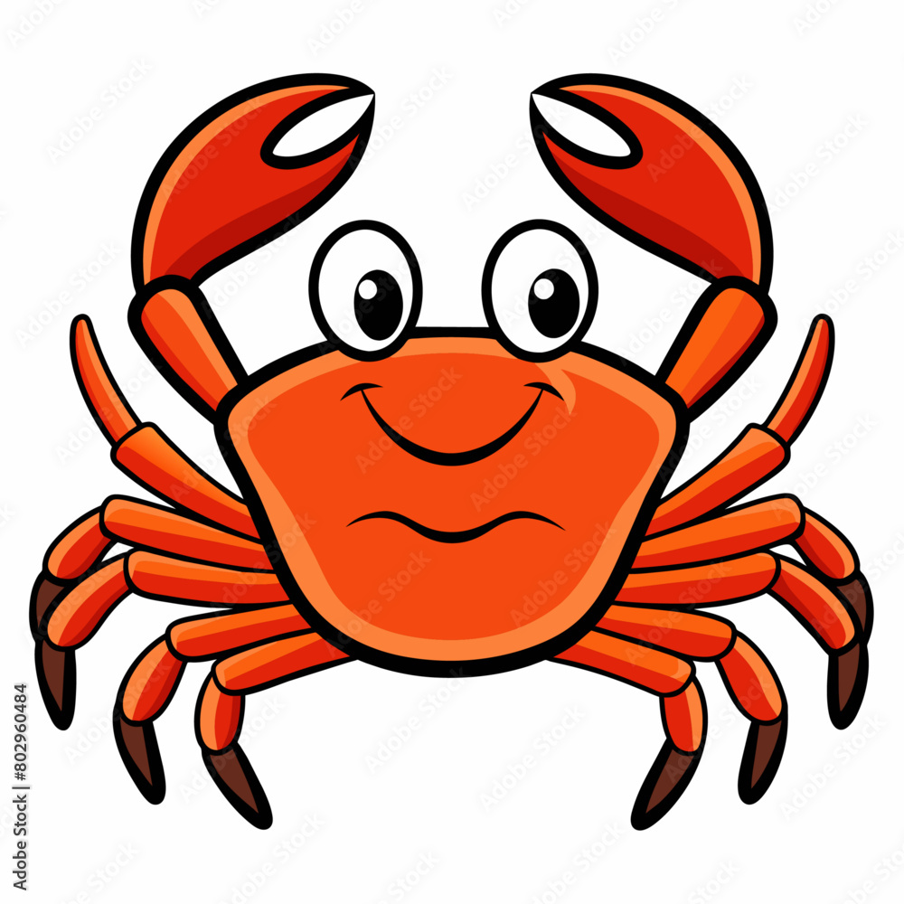 Crab vector art illustration (21) Crab vector art illustration (21)