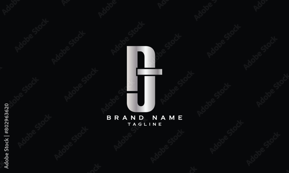 AJ, JA, Abstract initial monogram letter alphabet logo design AJ, JA, Abstract initial monogram letter alphabet logo design