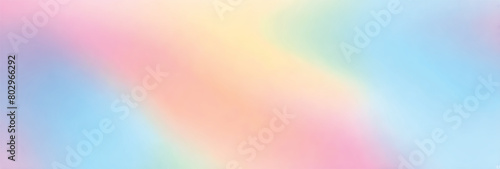 Glittering gradient background with hologram effect and magic lights. Holographic abstract fantasy backdrop, watercolor background.