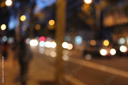 City lights photo
