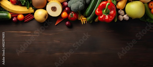 A colorful assortment of ve...