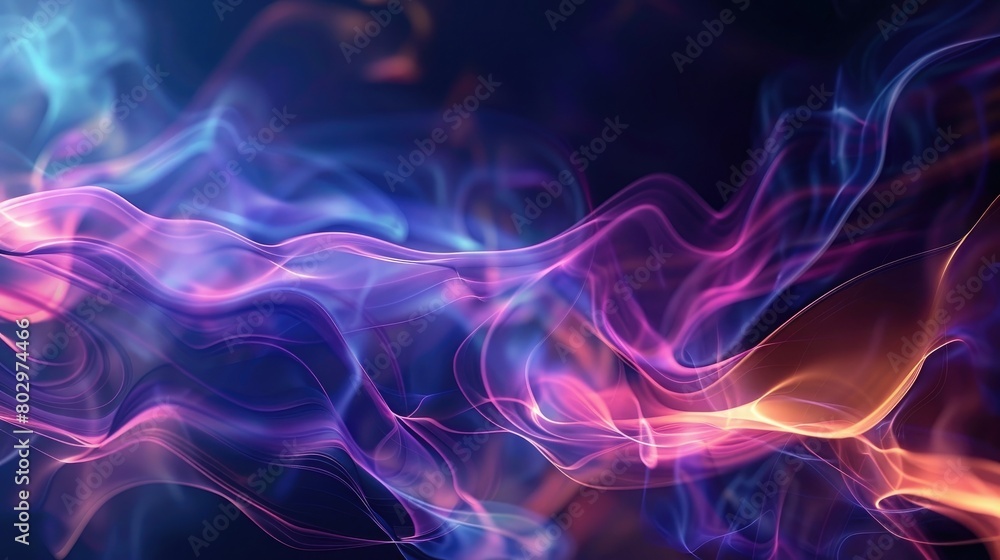 Dynamic colorful textrure wave lines, futuristic smoke background texture modern backdrop for business and presentation