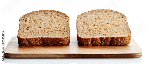 A cutting board with two sl...