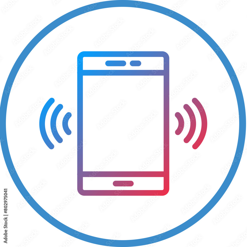 Cell Phone Icon Style