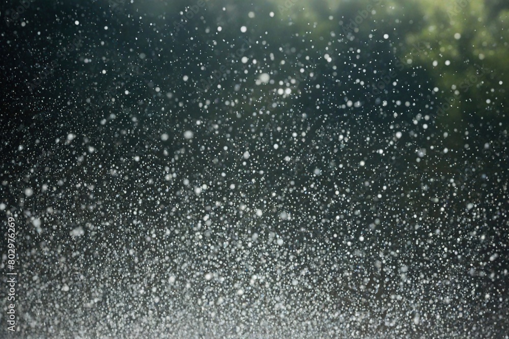 Obraz premium rain drops on window