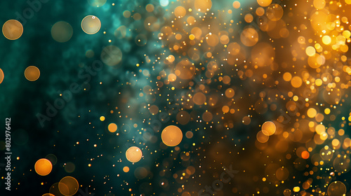 Abstract light bokeh background. Glitter sparkle. photo