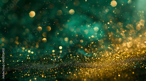 Abstract light bokeh background. Glitter sparkle. © proDesigner