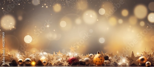 A festive background featur...