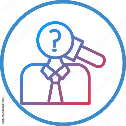 Applicants Screening Icon Style