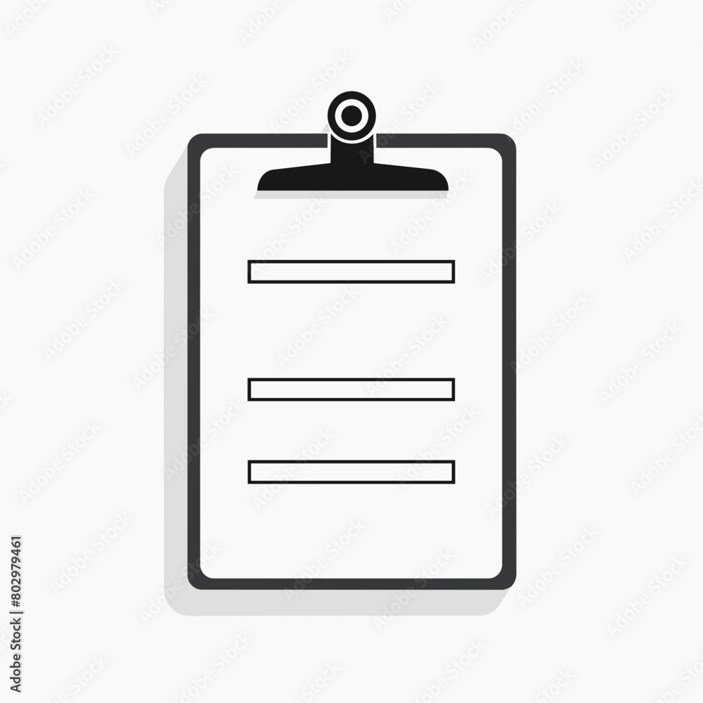 clipboard with checklist clipboard with checklist