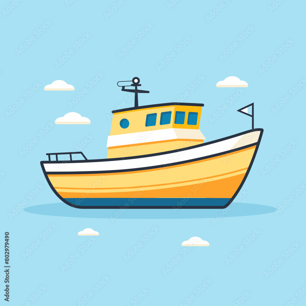 boat in the sea