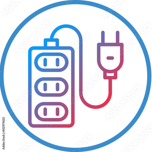 Extension Cord Icon Style