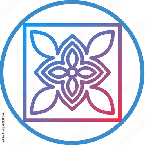 Floor Tiles Icon Style