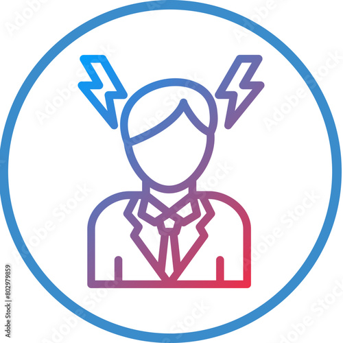 Anger Icon Style